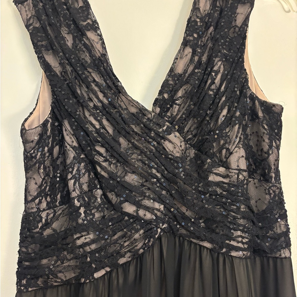 Elegant Black Lace Dress